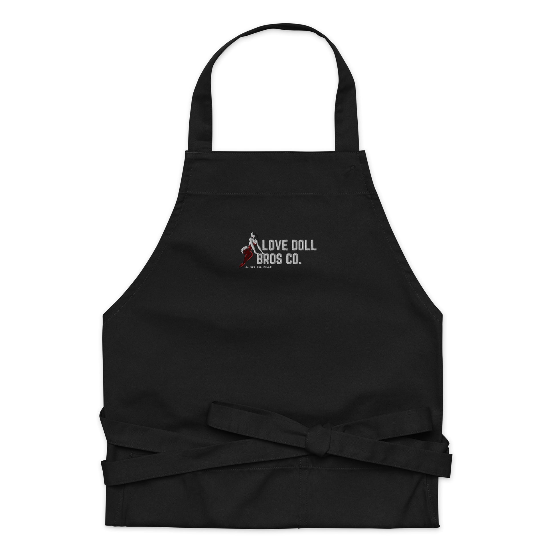 Organic cotton BBQ apron - .